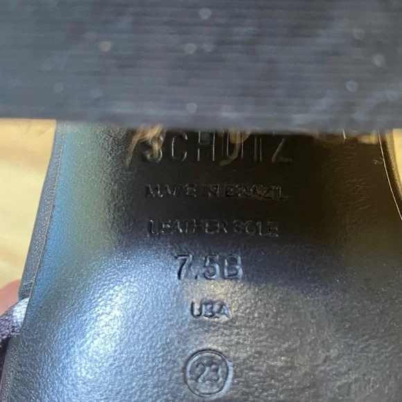 Too cute 😍Schulz espadrilles open toe heels size US 7.5 EUC - Picture 14 of 15